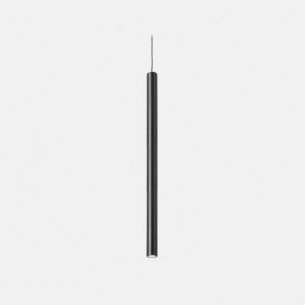 Pakabinami šviestuvai, Pakabinamas/Paviršinis šviestuvas Stylus 600mm LED 9.7 LED šiltai balta 3000K ON-OFF juoda 412lm