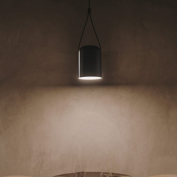 Pakabinami šviestuvai, Pakabinamas šviestuvas Attic Rectangular Shape E27 15 Black 768lm