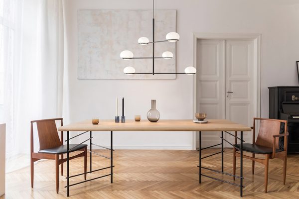Pakabinami šviestuvai, Pakabinamas šviestuvas  Coco Chandelier E14 54 Black 3550lm