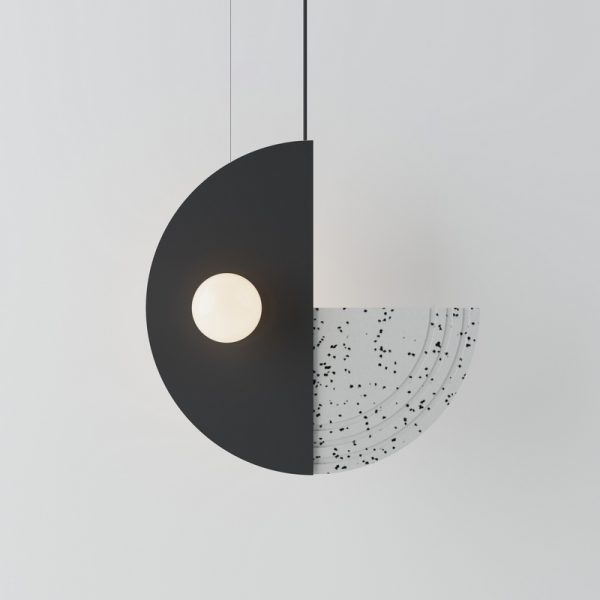 ROBIN lamps, Pakabinamas šviestuvas Regina Juodai matinis ROBIN 684 Robin