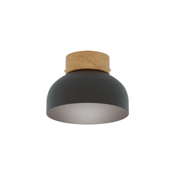 ROBIN lamps, Lubinis šviestuvas Reiko Juodai matinis ROBIN 1506