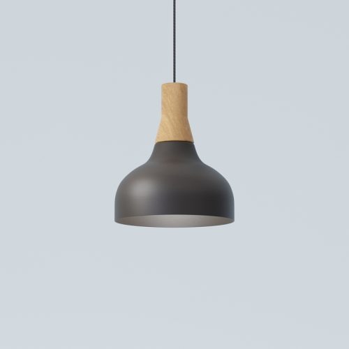 ROBIN lamps, Pakabinamas šviestuvas Reiko cone Juodai matinis ROBIN