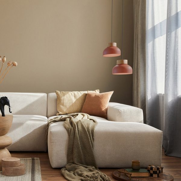 ROBIN lamps, Pakabinamas šviestuvas Reiko flat Juodas arba baltas ROBIN
