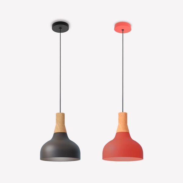 ROBIN lamps, Pakabinamas šviestuvas Reiko flat Juodas arba baltas ROBIN