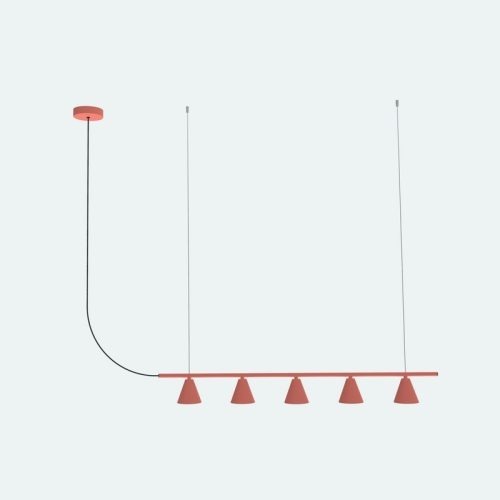 ROBIN lamps, Pakabinamas šviestuvas Rimini chandelier inear 27K  ROBIN