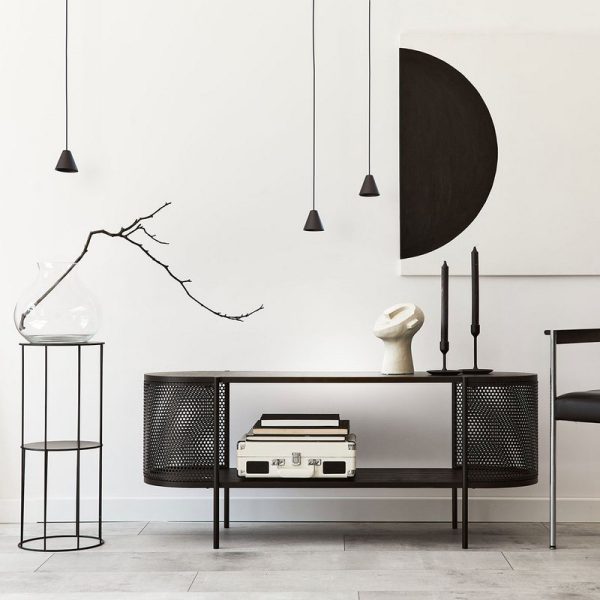 ROBIN lamps, Pakabinamas šviestuvas Rimini DALI Juodas arba baltas ROBIN