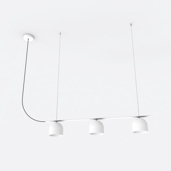 ROBIN lamps, Pakabinamas šviestuvas Rio chandelier 3 Juodas arba baltas ROBIN