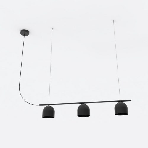 ROBIN lamps, Pakabinamas šviestuvas Rio chandelier 3 Juodas arba baltas ROBIN