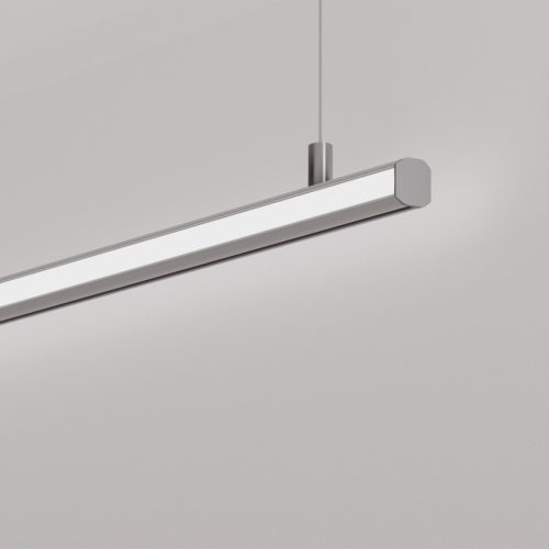 LED profiliai, PIKO-DUO pakabinamas anoduotas led profilis A00022