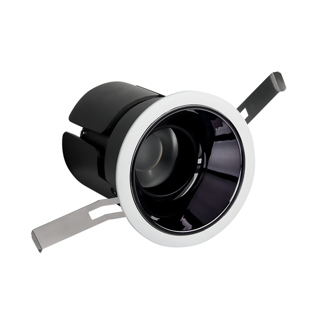 076 Vidaus šviestuvai, FUT076 9W giliai nuo akinimo apsaugotas LED CCT žemyninis šviestuvas (2.4GHz)