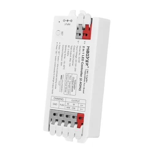Miboxer, E2-RF 2in1 LED valdiklis (2.4GHz)
