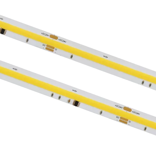 Atsparus drėgmei led juostos, LED juosta 24V IP20/IP66 560LED/m 9W/m 660 lm/m 2700-6500K Karpoma kas 100mm