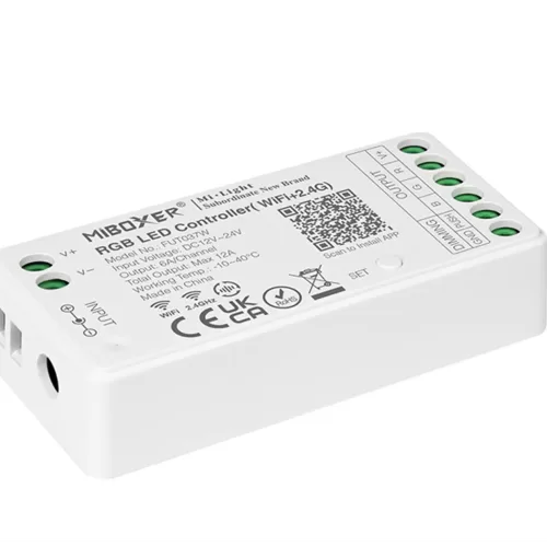 Miboxer, LED kontroleris RGB 12-24VDC 12A WiFi FUT037W