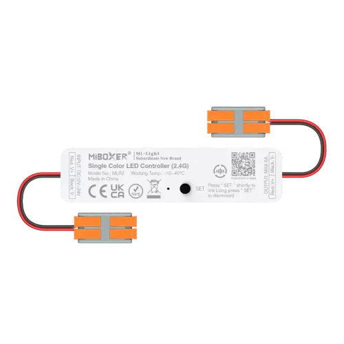Miboxer, Mini vienspalvė LED kontroleris 12-24VDC 6A MLR2