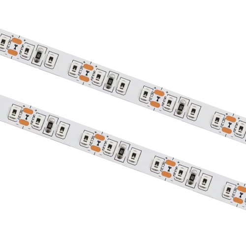 HQL LEDinis, LED juosta 12V IP20 120LED/m 9.6W/m 110-560 lm/m GELTONA, MĖLYNA, RAUDONA, ŽALIA Karpoma kas 25mm