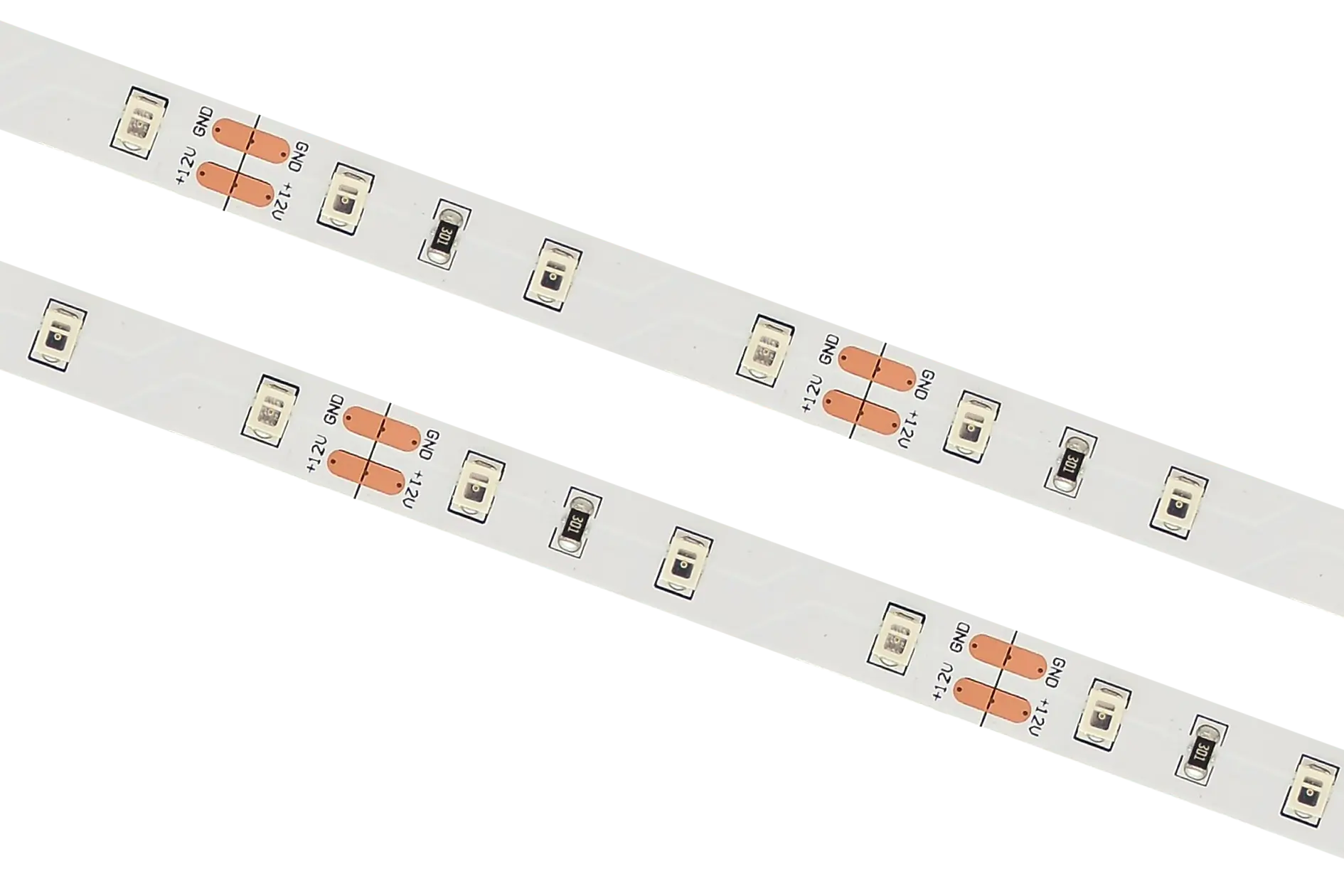 SCA-60-COLOR.webp Atsparus drėgmei led juostos, LED juosta 12V IP20/IP68 60LED/m 4.8W/m 55-280 lm/m GELTONA, MĖLYNA, RAUDONA, ŽALIA Karpoma kas 50mm