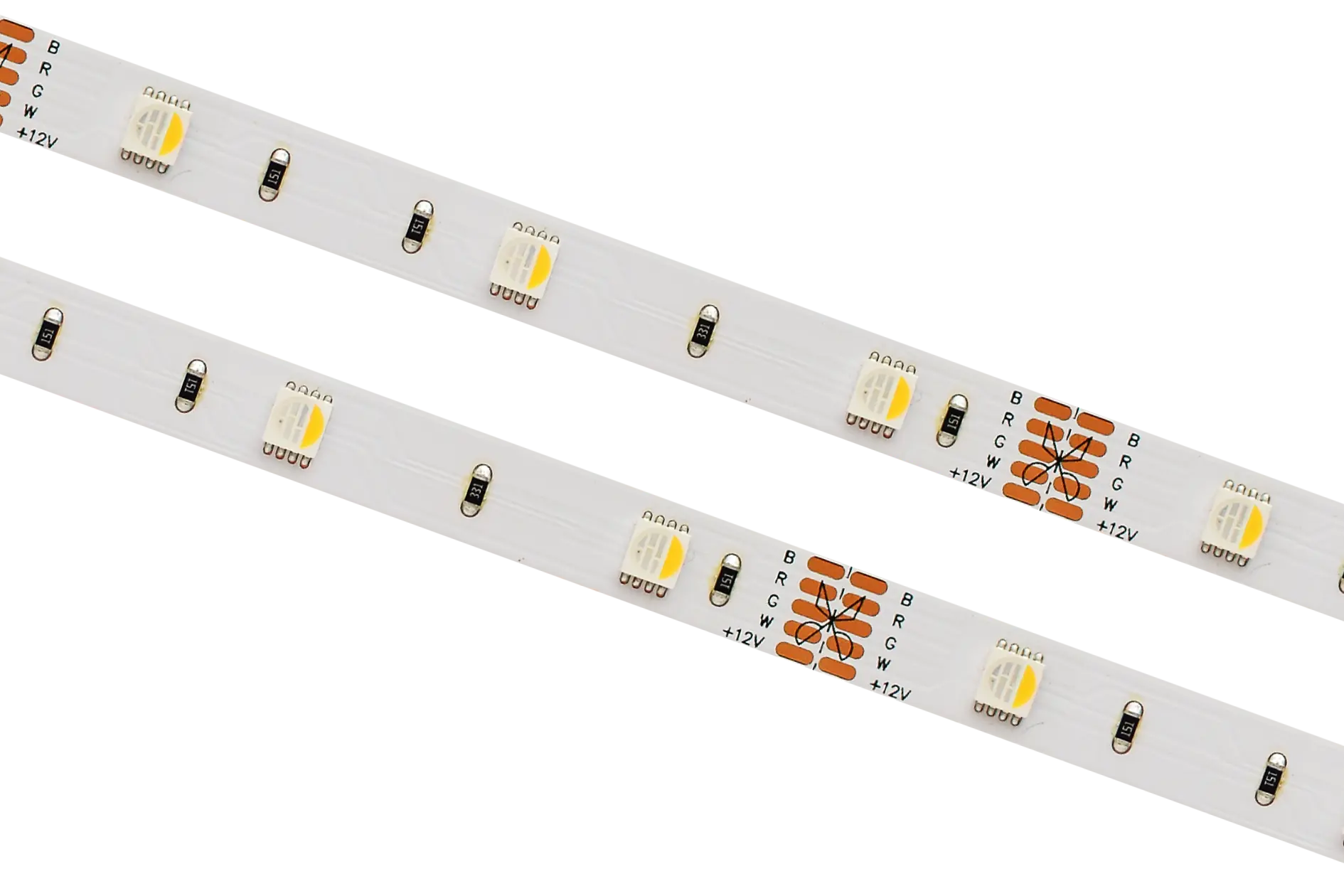 SPB-30H-RGBW.webp RGB/RGB+W/RGBW+W LED juostos, LED juosta 24V IP20 30LED/m 15W/m 890-950 lm/m RGBW Karpoma kas 167mm