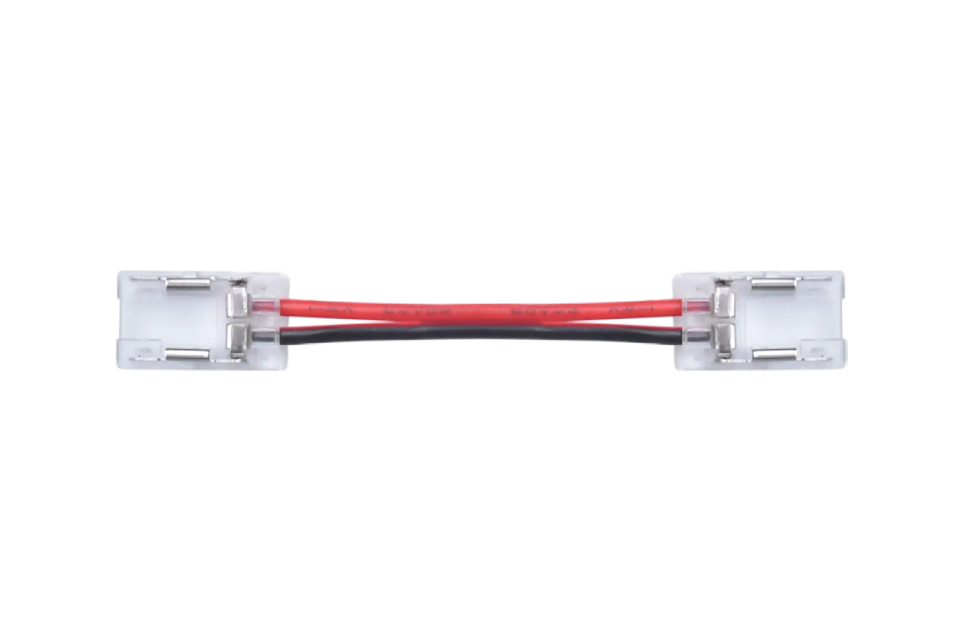 ZBCI-8BXB-2 LED jungtys su laidais, Jungtis 8mm LED juostai 2 kontaktų SMD/COB 15cm 0.5mm2 20AWG (FS-AP011-2-8BXB-ZBCI)