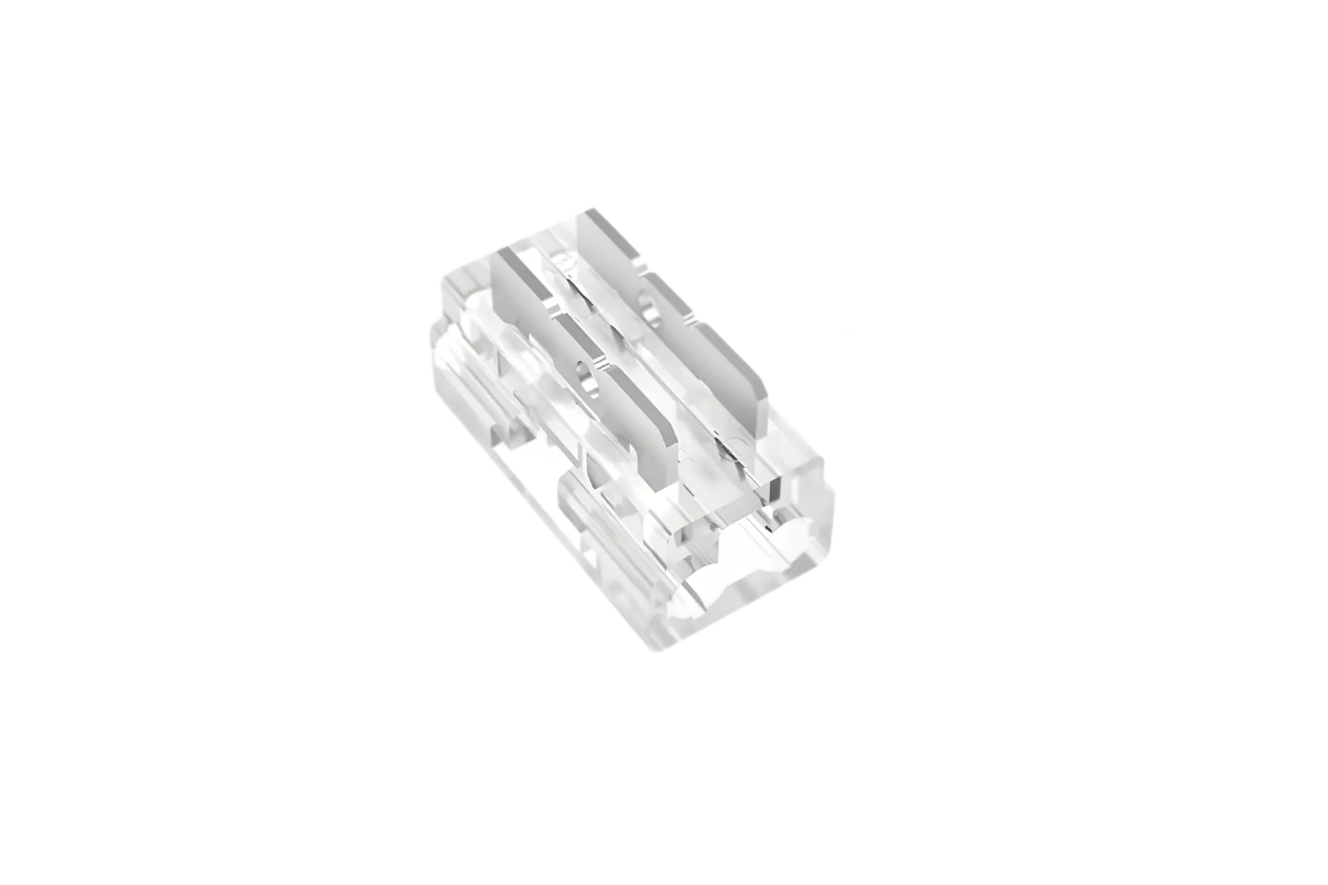 ZBCX-5-2 LED jungtys su laidais, LED juostos jungtis 5mm juosta prie laido, juosta prie juostos, laidas prie laido 5A 2 kontaktų SMD/COB (FS-AP011-2-5-ZBCX)