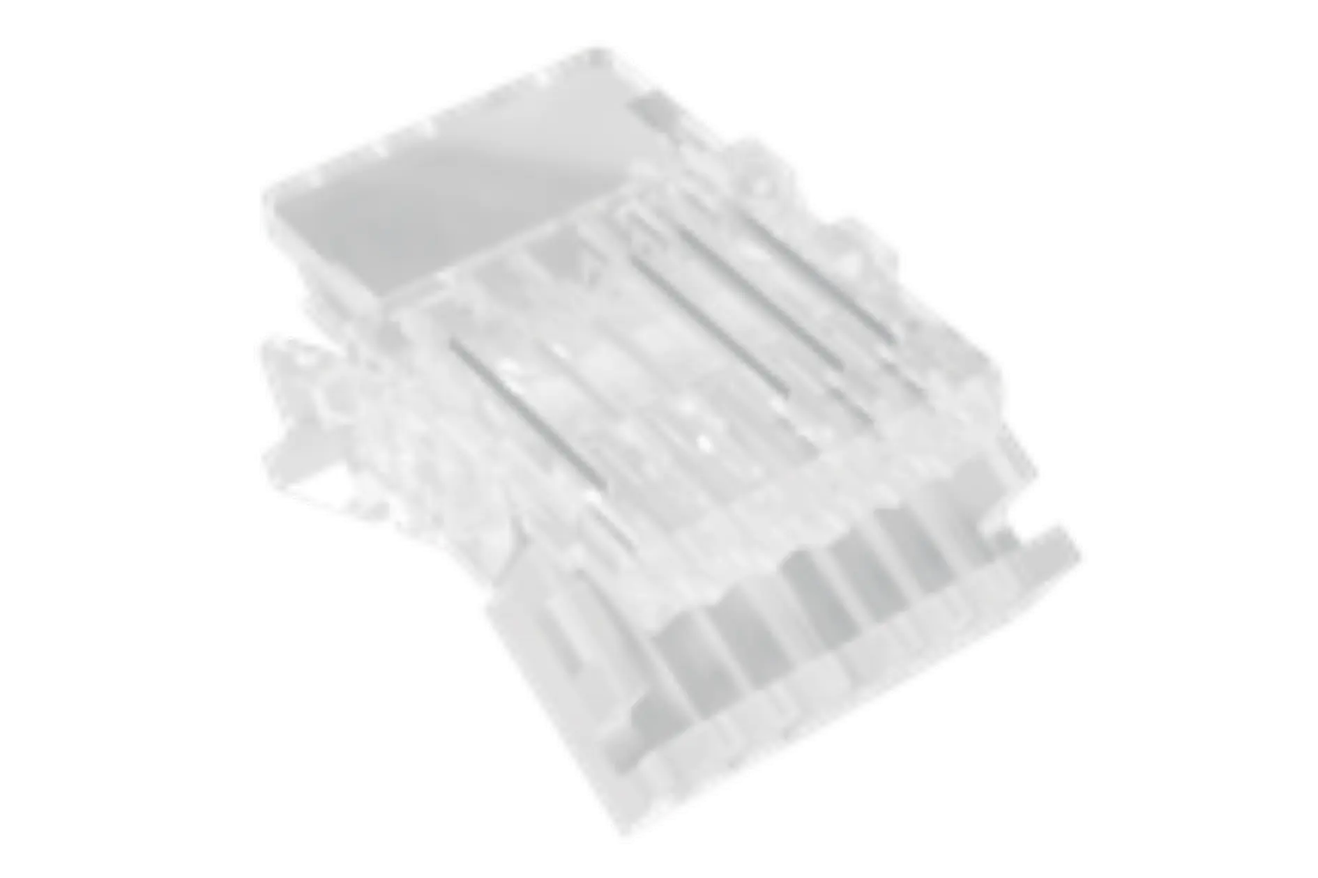 ZMM-10XB-4-C LED jungtys su laidais, Jungtis 10mm LED juostai - juosta prie laido, 4 kontaktų jungtis (FS-AP011-C-4-10XB-ZMM)