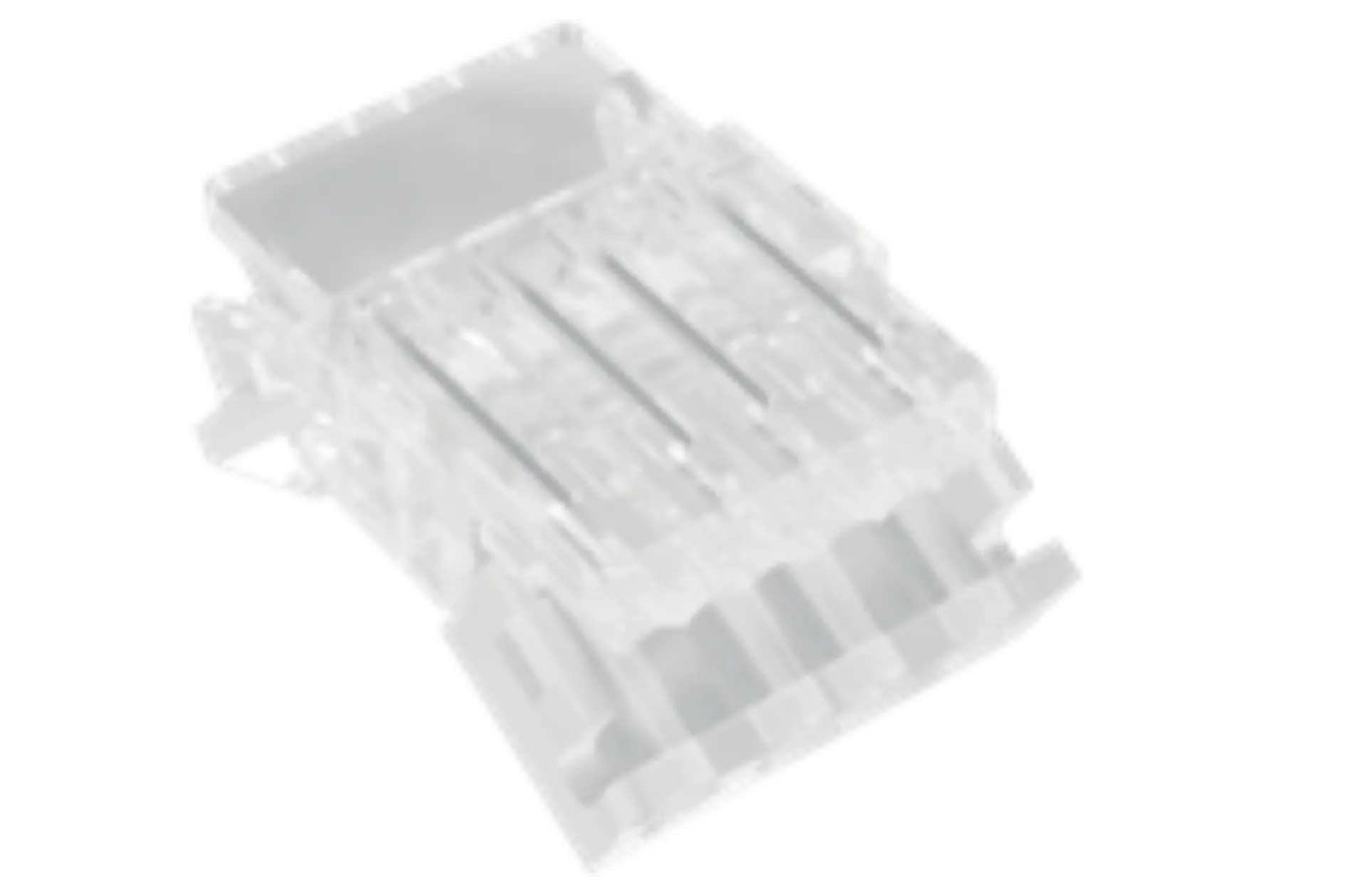 ZMM-10XB-4-S LED jungtys su laidais, Jungtis 10mm LED juostai - juosta prie laido, 4 kontaktų jungtis (FS-AP011-S-4-10XB-ZMM)