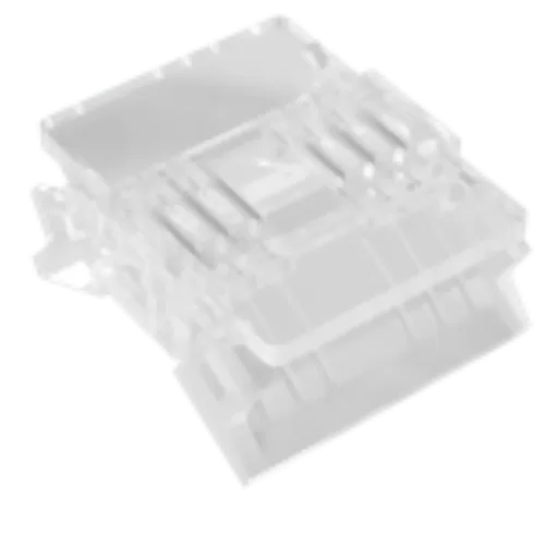 Jungiamieji elementai, Jungtis 12mm COB LED juostai - juosta prie juostos 6 kontaktų jungtis (FS-AP011-C-6-12BB-ZMM)