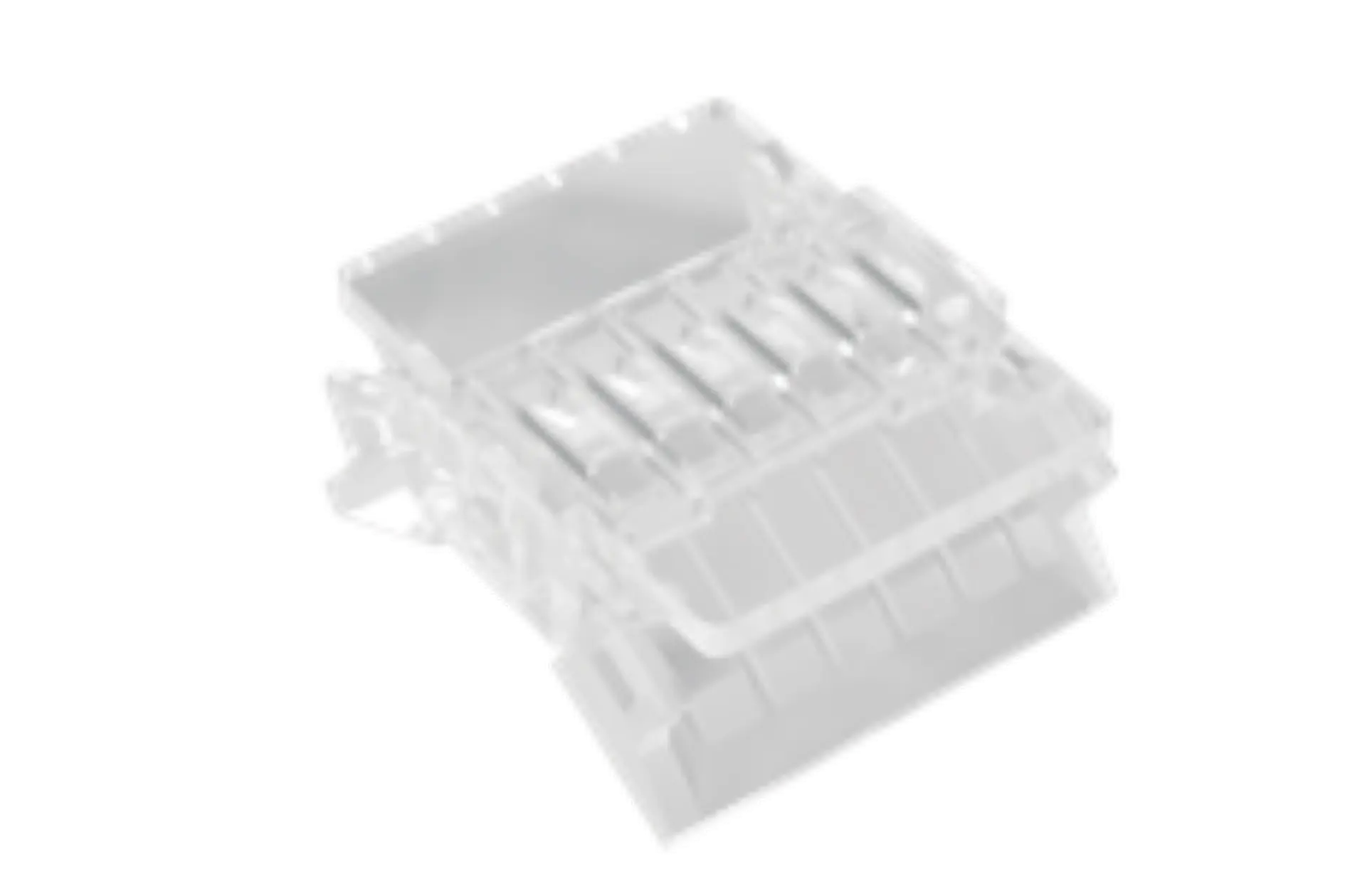 ZMM-12BB-6-S LED jungtys su laidais, Jungtis 12mm SMD LED juostai - juosta prie juostos 6 kontaktų jungtis (FS-AP011-S-6-12BB-ZMM)