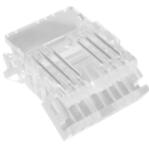 Jungiamieji elementai, Jungtis 12mm COB LED juostai - juosta prie laido 6 kontaktų jungtis (FS-AP011-C-6-12XB-ZMM)