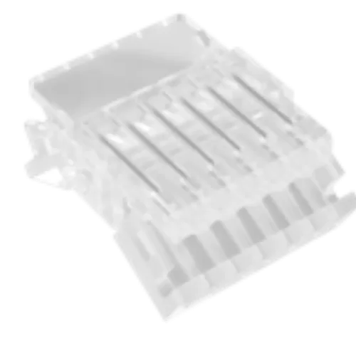 Jungiamieji elementai, Jungtis 12mm SMD LED juostai - juosta prie laido 6 kontaktų jungtis (FS-AP011-S-6-12XB-ZMM)