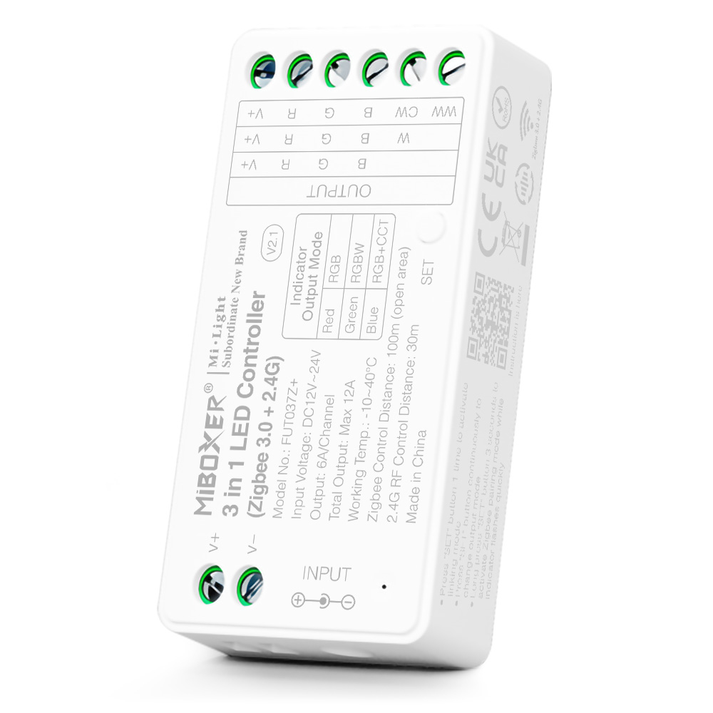 a1-50 Miboxer, FUT037Z+ 3in1 LED valdiklis (Zigbee 3.0+2.4G)