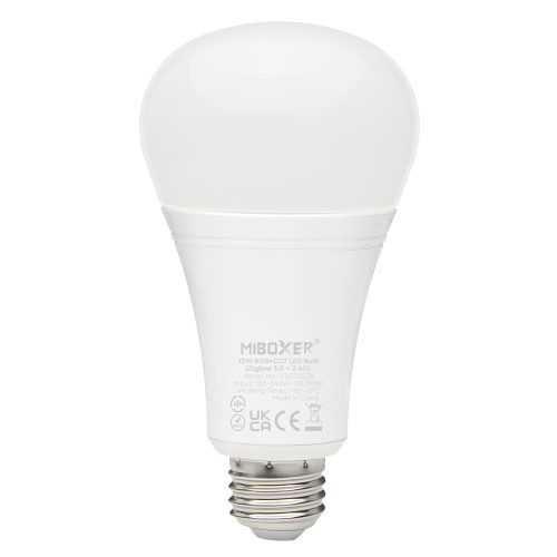 Išmanios lemputės Zigbee/Z-Wave/WIfi/Bluetooth, FUT105ZR 12W RGB+CCT LED lemputė (Zigbee 3.0+2.4G)
