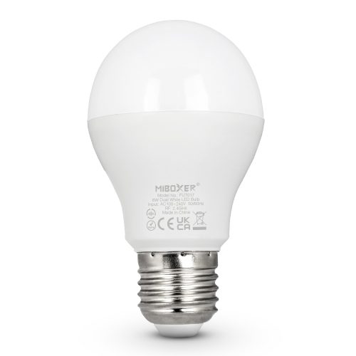 Standartines lemputės, FUT017 6W E27 dvispalvė LED lemputė (2.4G)