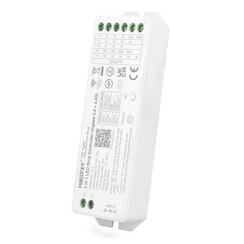 Miboxer, ZL5 5in1 LED juostos valdiklis (Zigbee 3.0+2.4G)